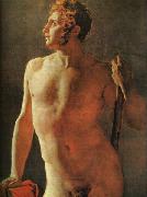 Male Torso, Jean-Auguste Dominique Ingres
